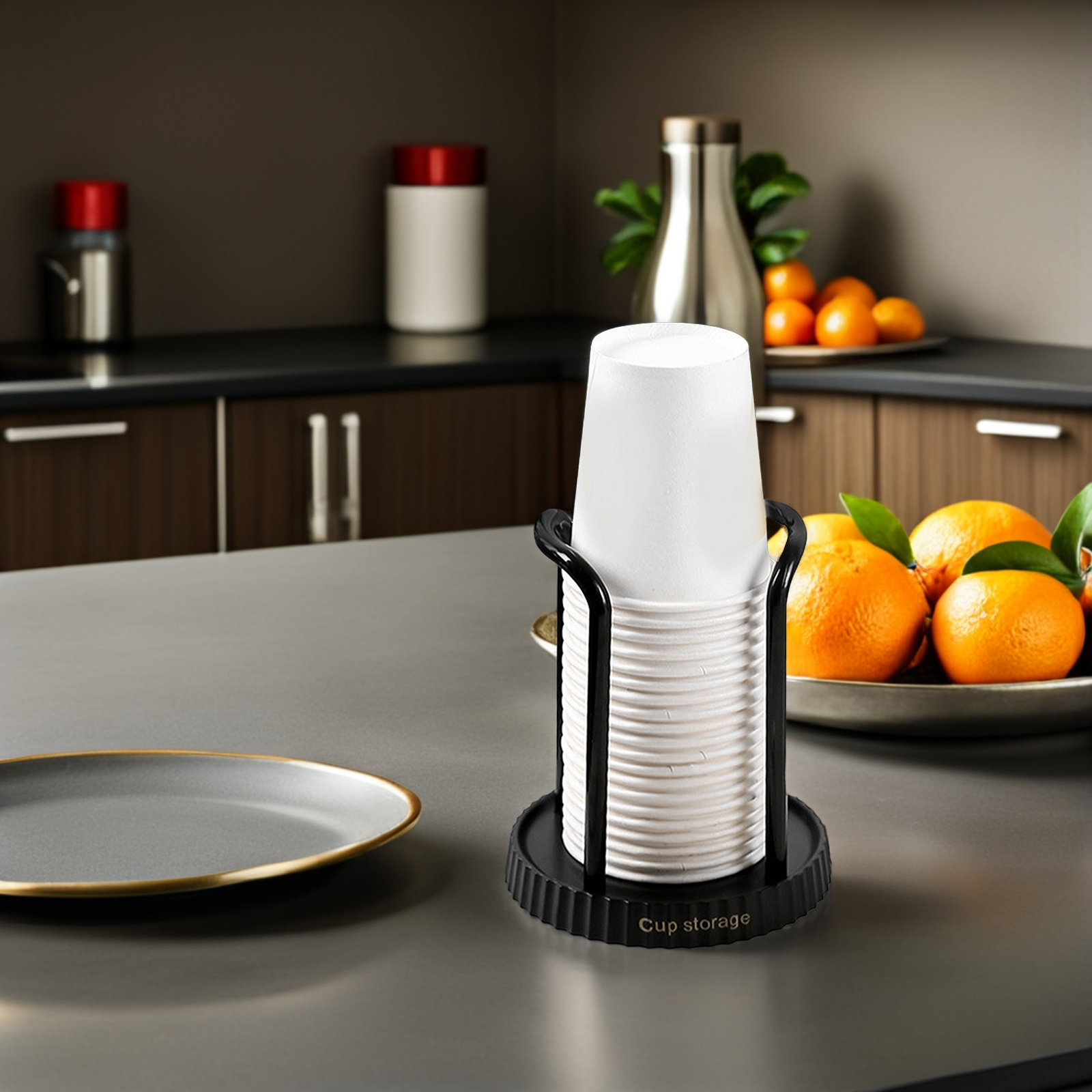 2Pcs Disposable Cup Dispenser  - Coffee And Tea Bar recension och pris