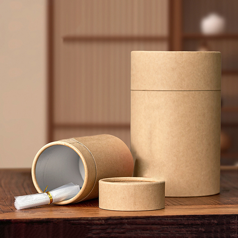 1PCS New Kraft Paperboard Tube - Coffee Tea Essentials recension och pris