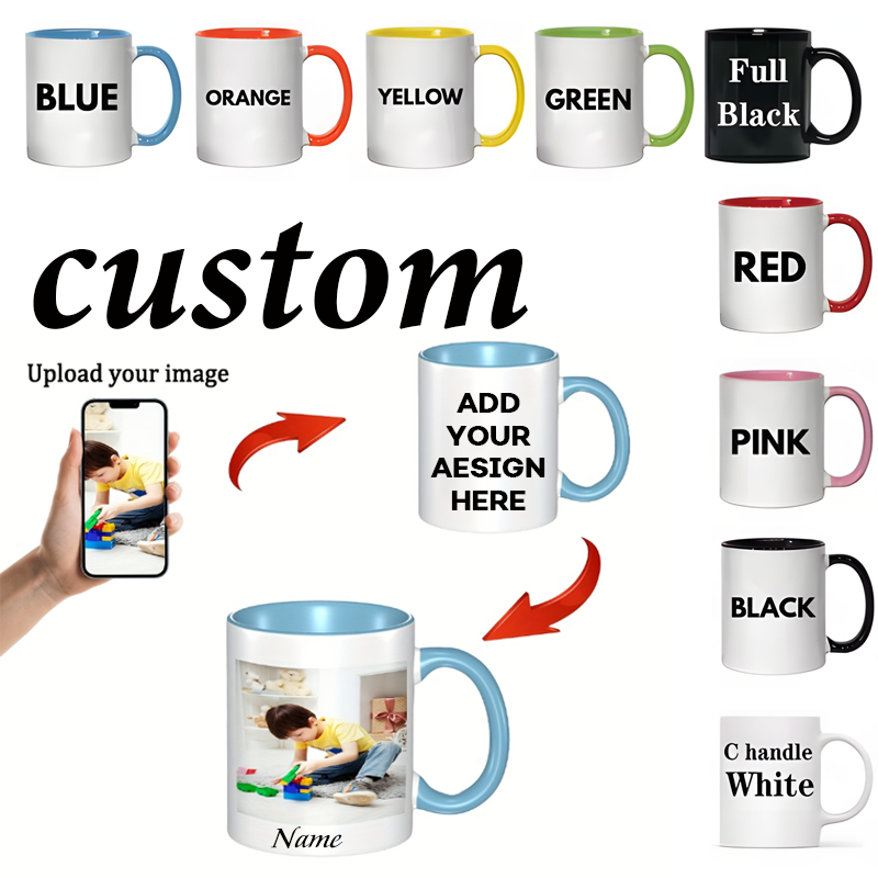 Custom Name Image Text Cup 11o - Coffee Tea Images recension och pris