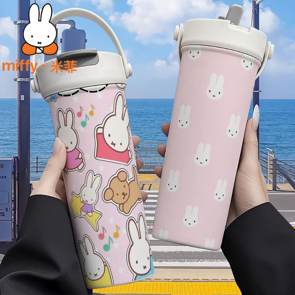 Miffy Rabbit Handheld Thermos  - Coffee Tea Japan recension och pris