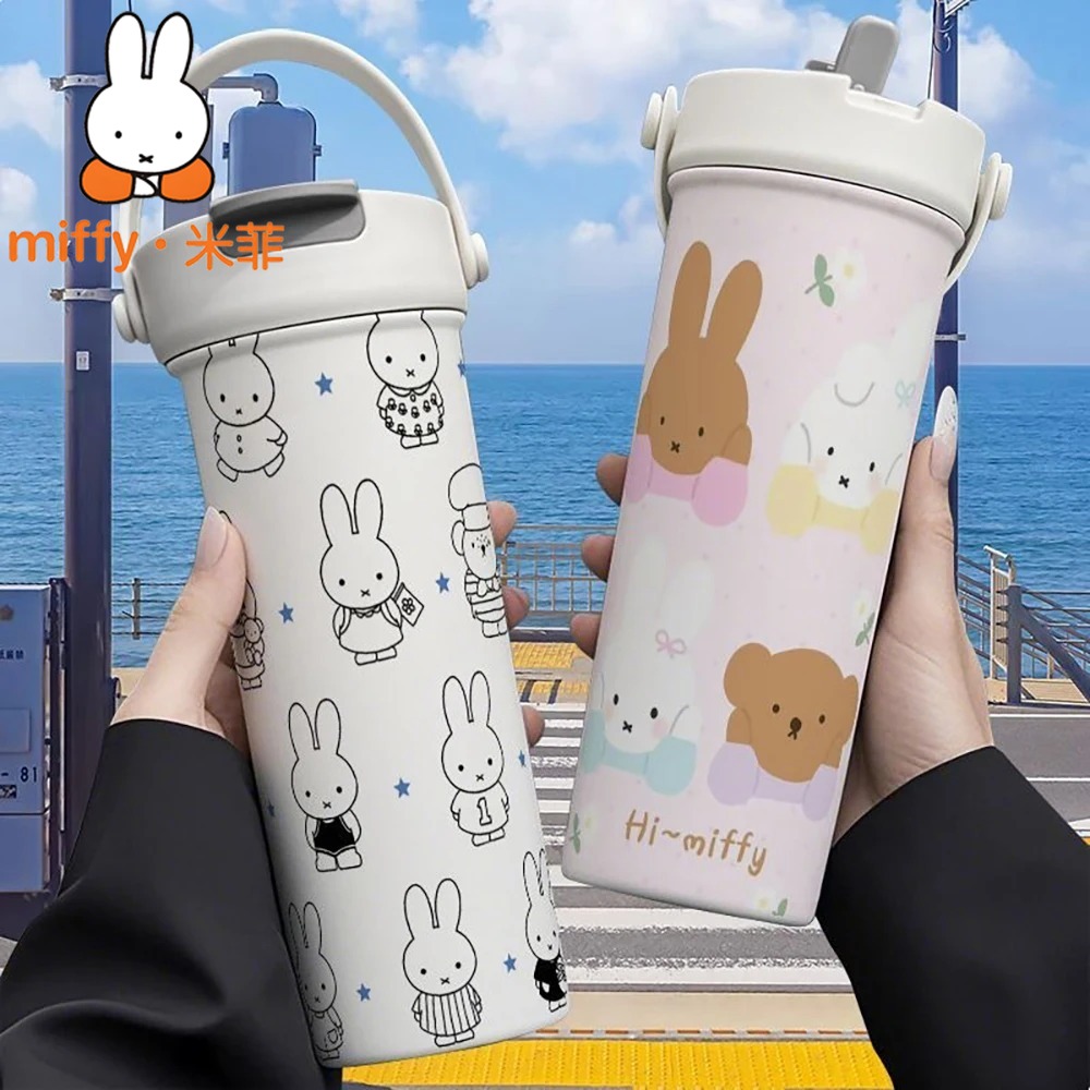 Miffy Rabbit Handheld Thermos  - Coffee Tea Japan recension och pris