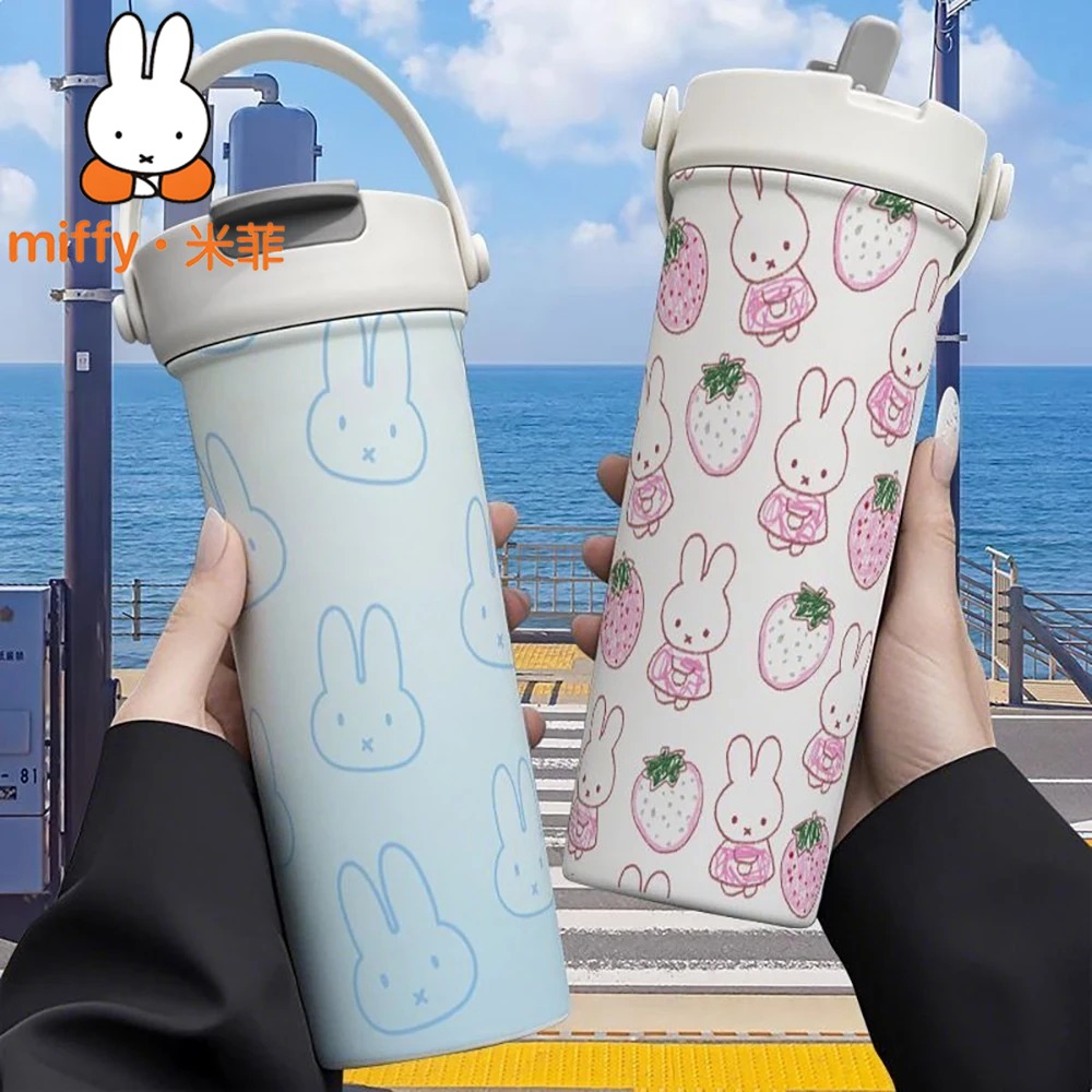 Miffy Rabbit Handheld Thermos  - Coffee Tea Japan recension och pris