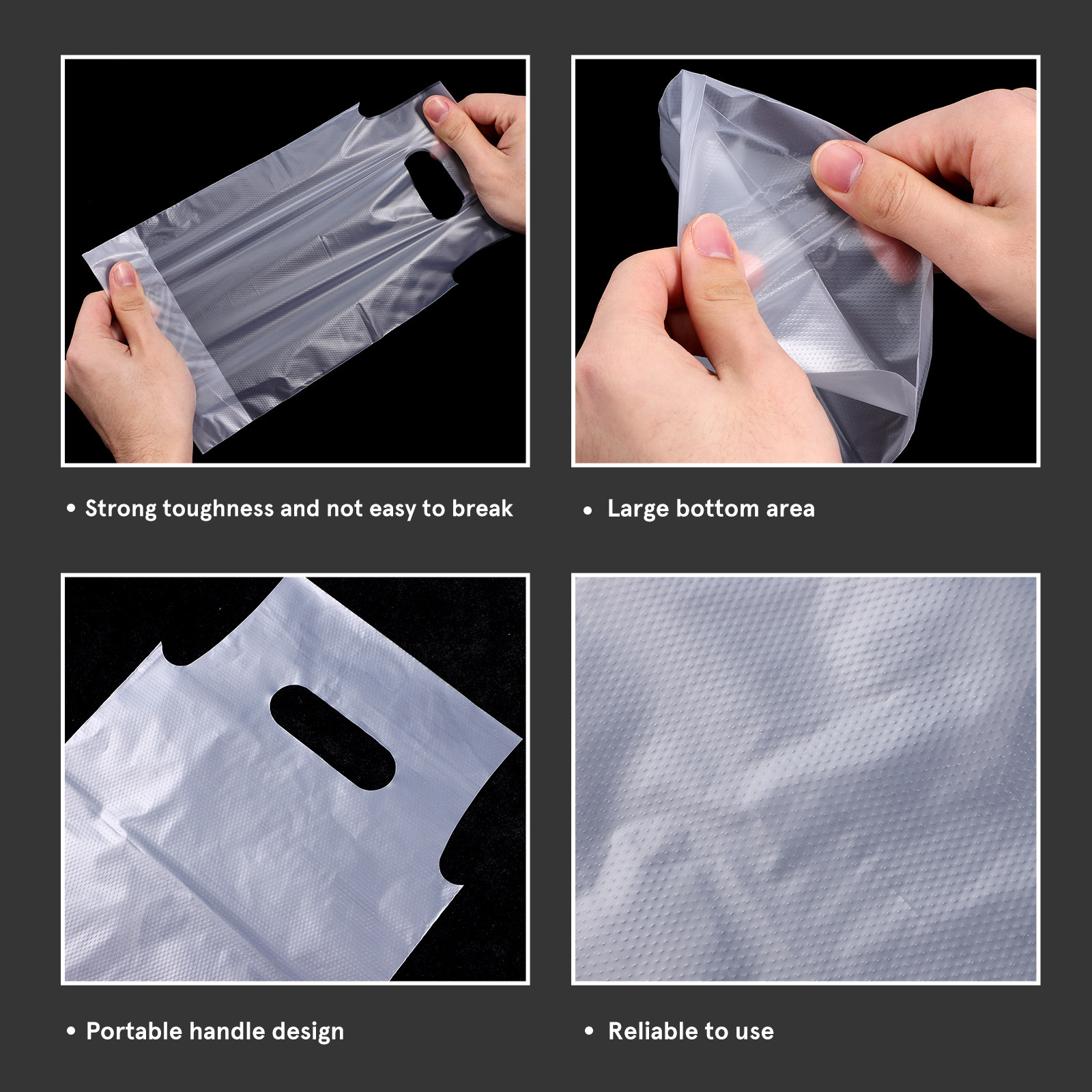 500Pcs Beverage Bags Handle Tr - Coffee Tea Cups recension och pris