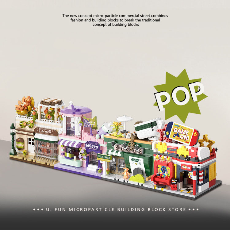 Funny City Street View Buildin - Coffee Tea Games recension och pris