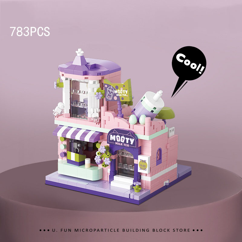 Funny City Street View Buildin - Coffee Tea Games recension och pris