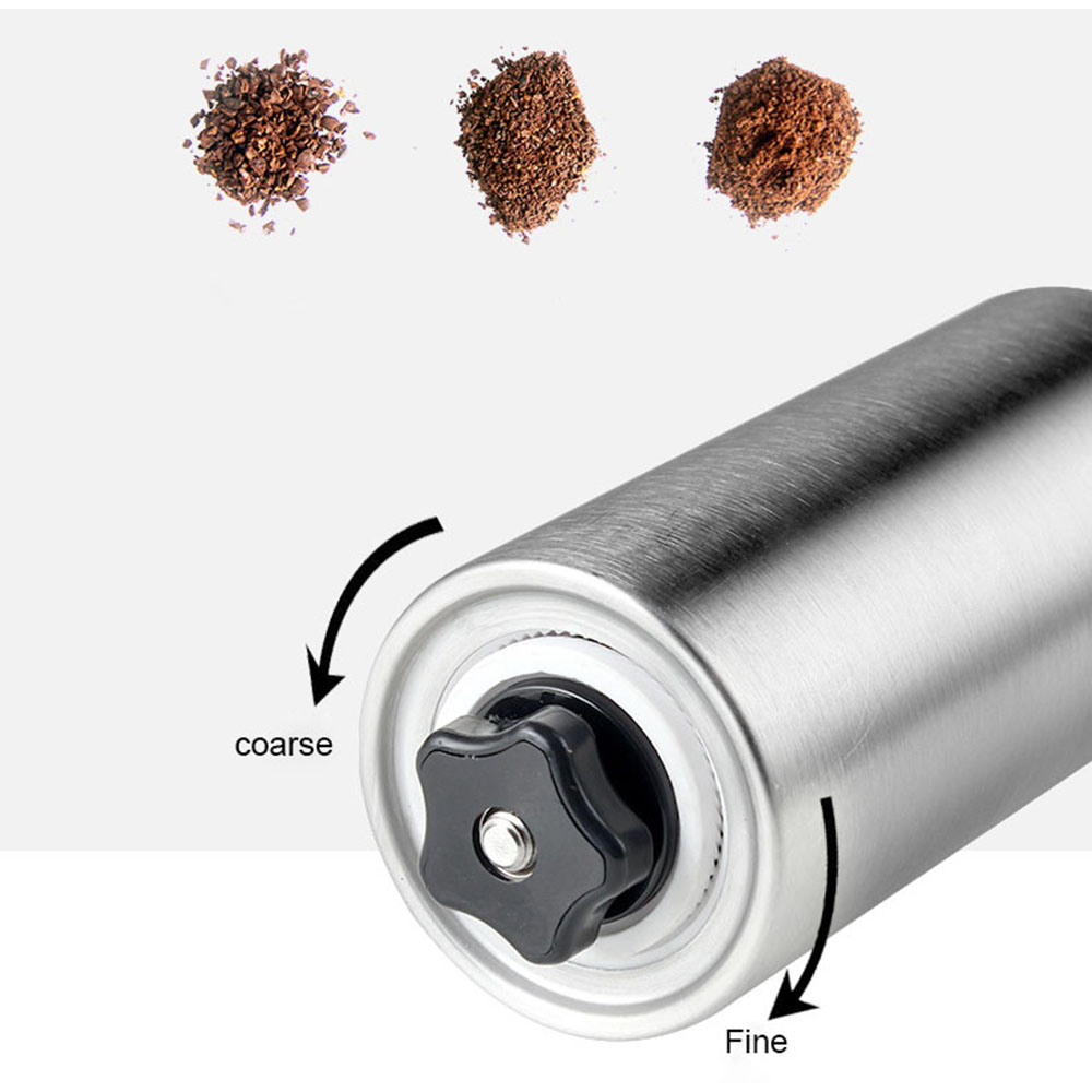 Mini Coffee Grinder Stainless  - Burr Hand Grinder recension och pris