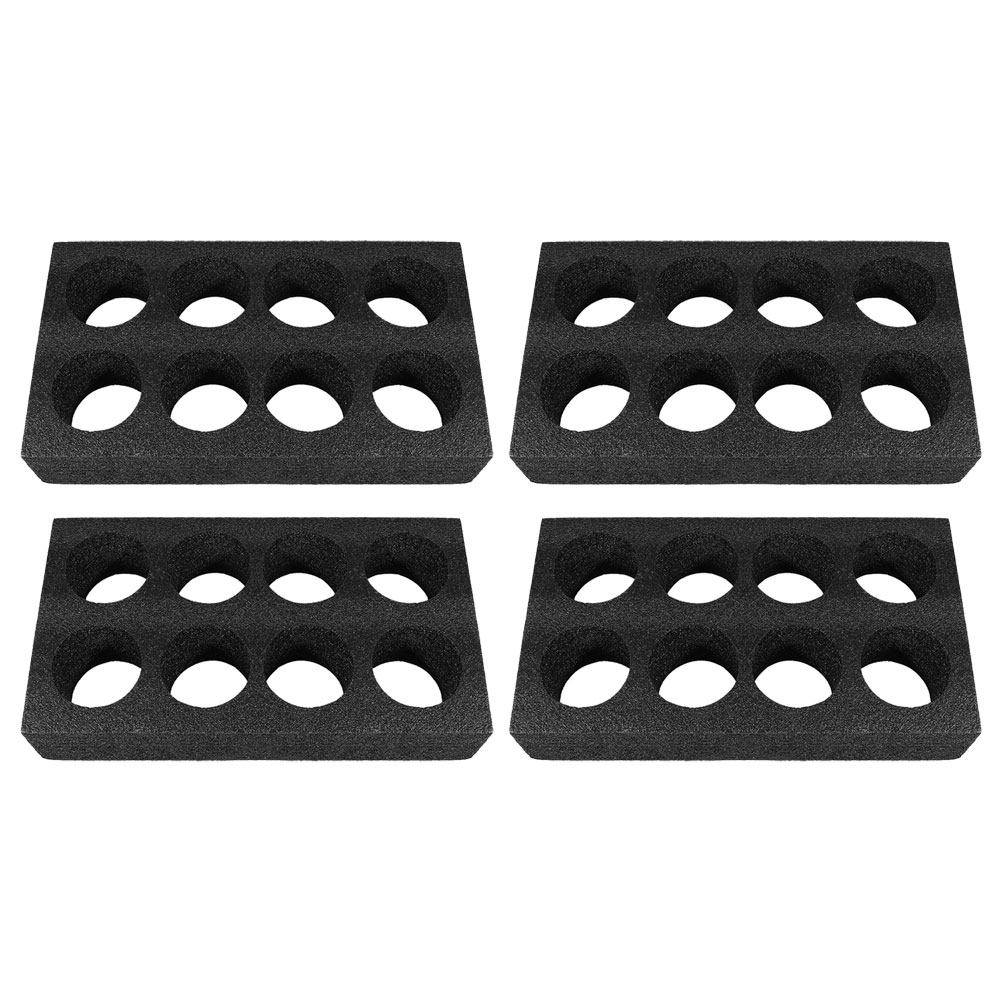 4Pcs 8-Hole Beverage Cup Tray  - Coffee Tea Pictures recension och pris