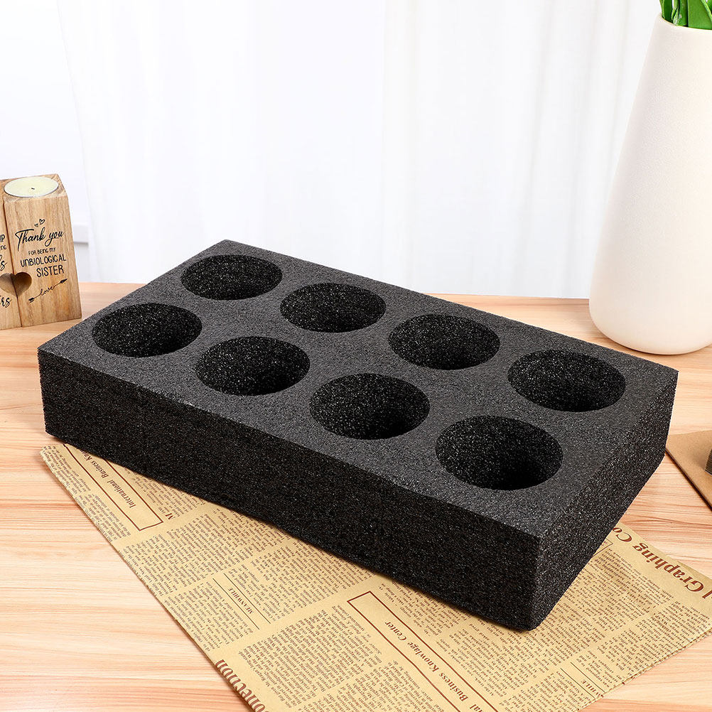 4Pcs 8-Hole Beverage Cup Tray  - Coffee Tea Pictures recension och pris