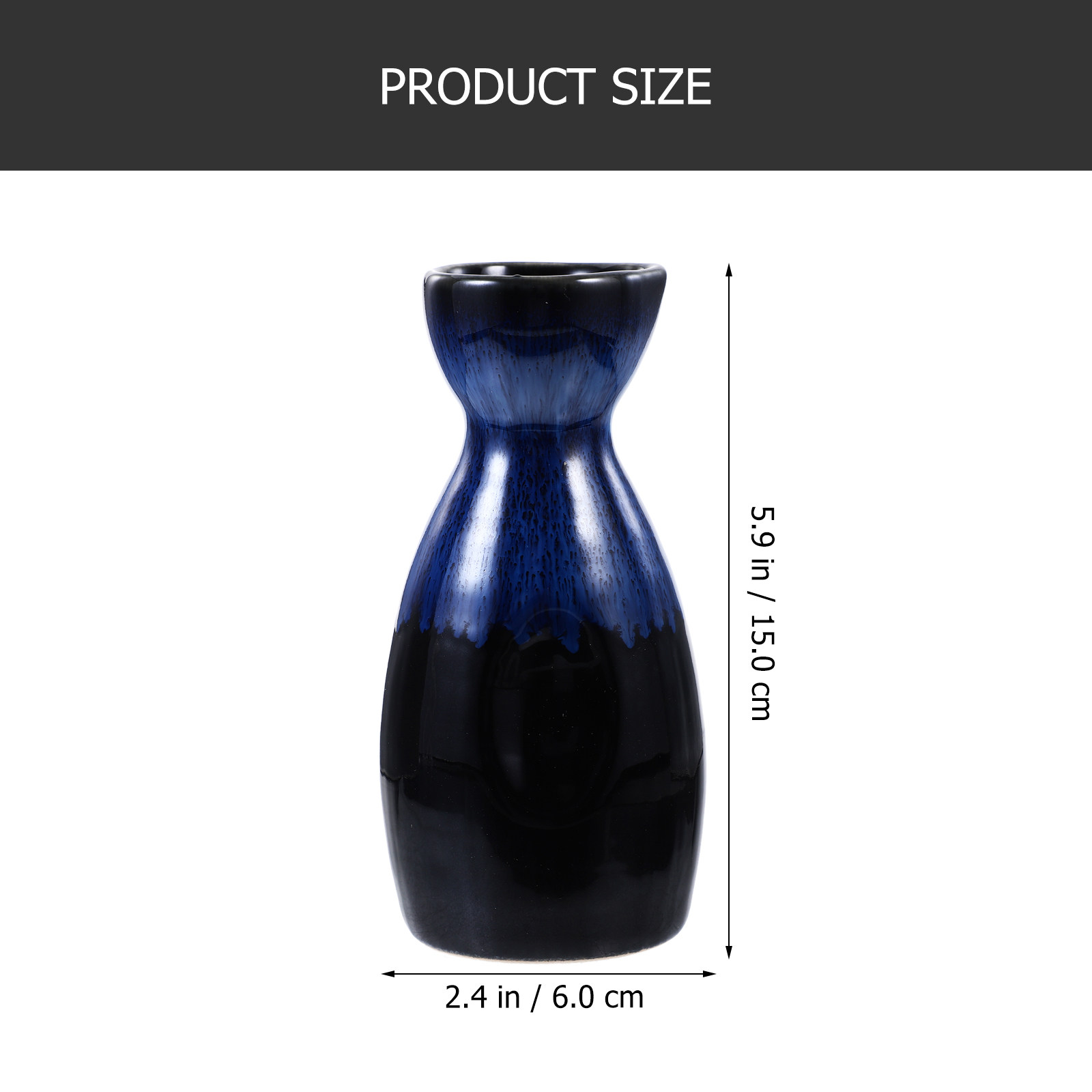 Japanese Style Blue Ceramic Wi - Coffee Tea Jars recension och pris