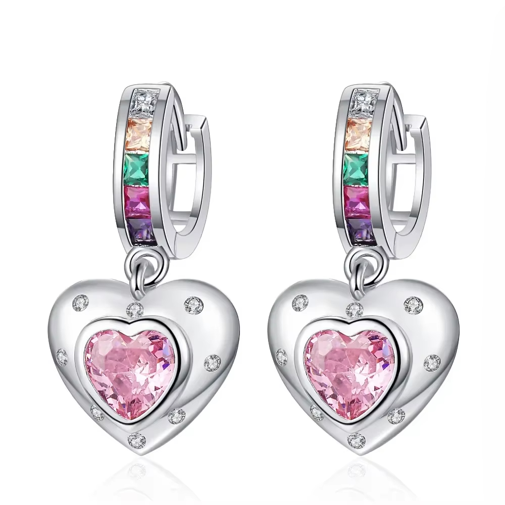 925 Sterling Silver Pink Cryst - Coffee Tea Or Me recension och pris
