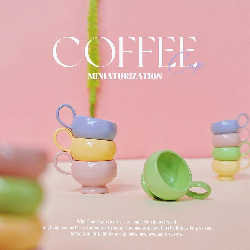 1Pcs Miniature Coffee Cup Orna - Coffee Tea Cups recension och pris