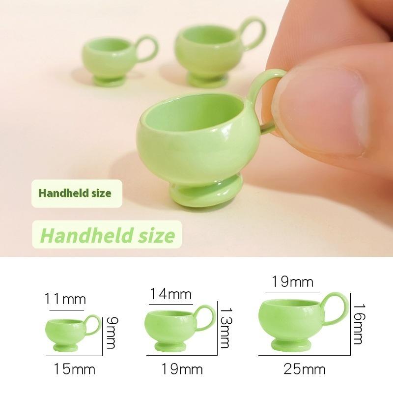 1Pcs Miniature Coffee Cup Orna - Coffee Tea Cups recension och pris