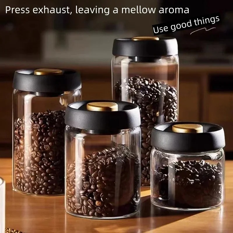 Manual Vacuum Sealed Coffee Ja - Coffee Tea Essentials recension och pris