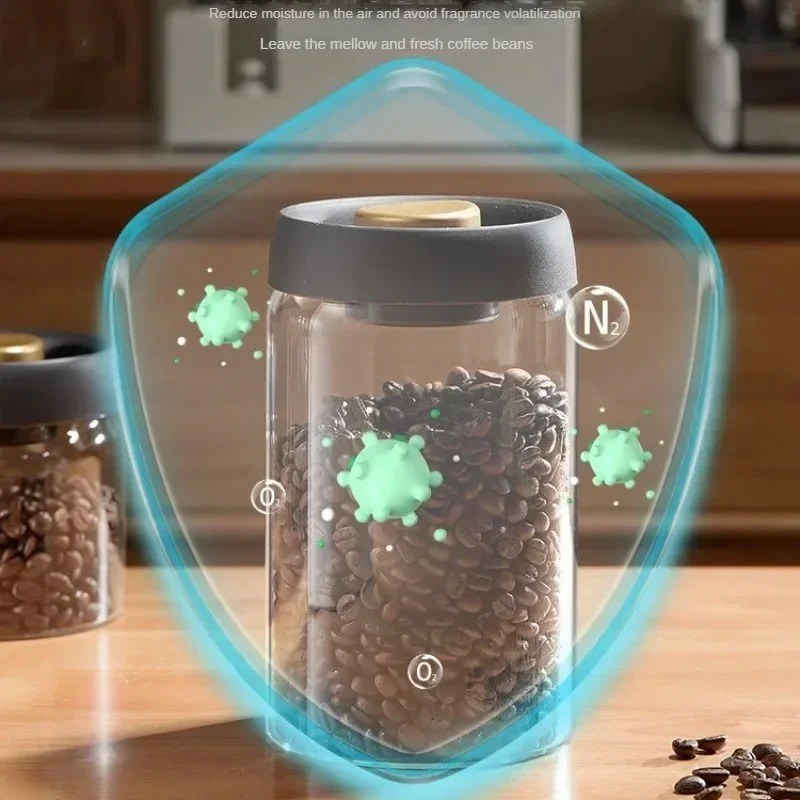 Manual Vacuum Sealed Coffee Ja - Coffee Tea Essentials recension och pris