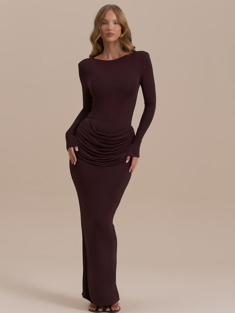 JULISSA MO Elegant Round Neck  - Coffee Tea Weight Loss recension och pris