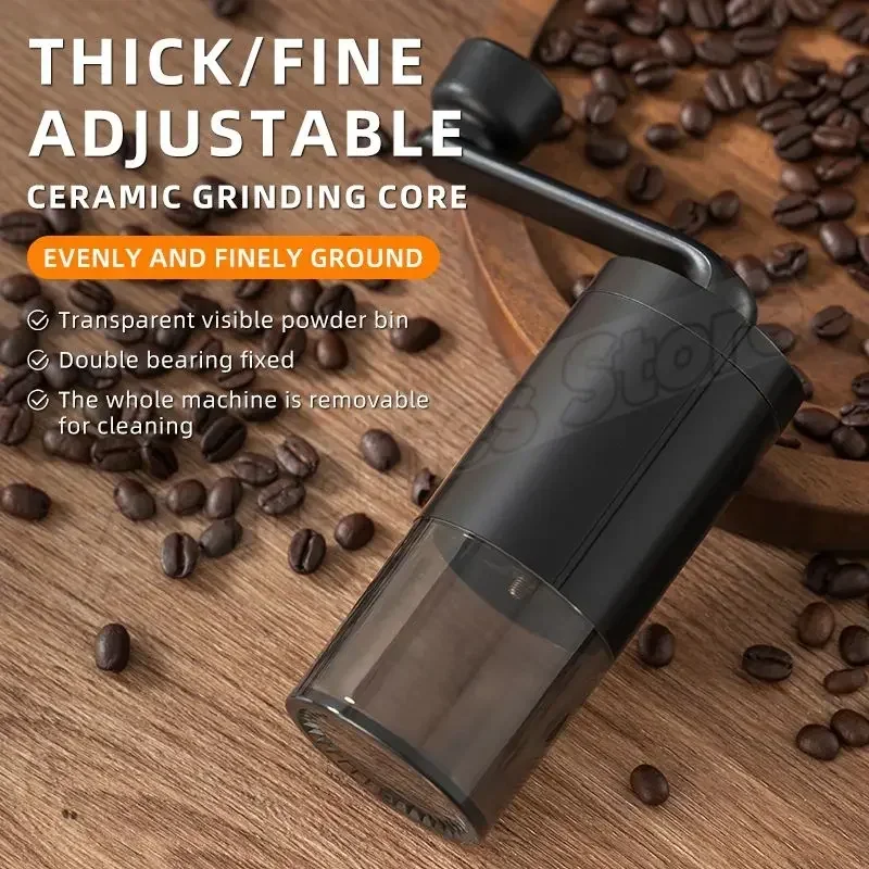 Bearing Adjustable Coffeebe Ma - Burr Hand Grinder recension och pris