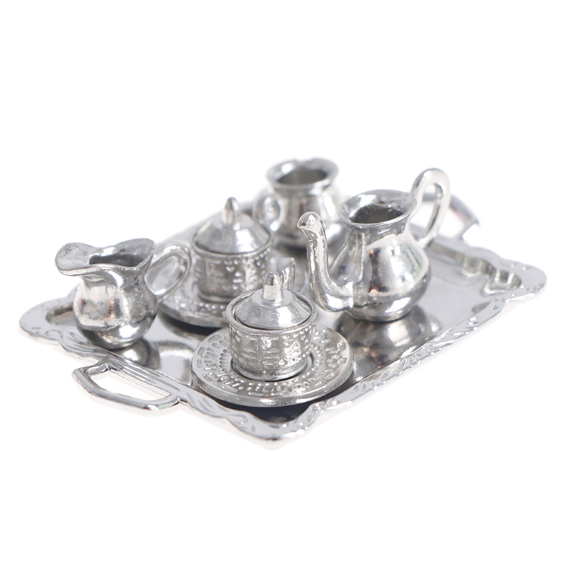 10pcs/Set 1/12 Dollhouse Minia - Coffee Tea Games recension och pris