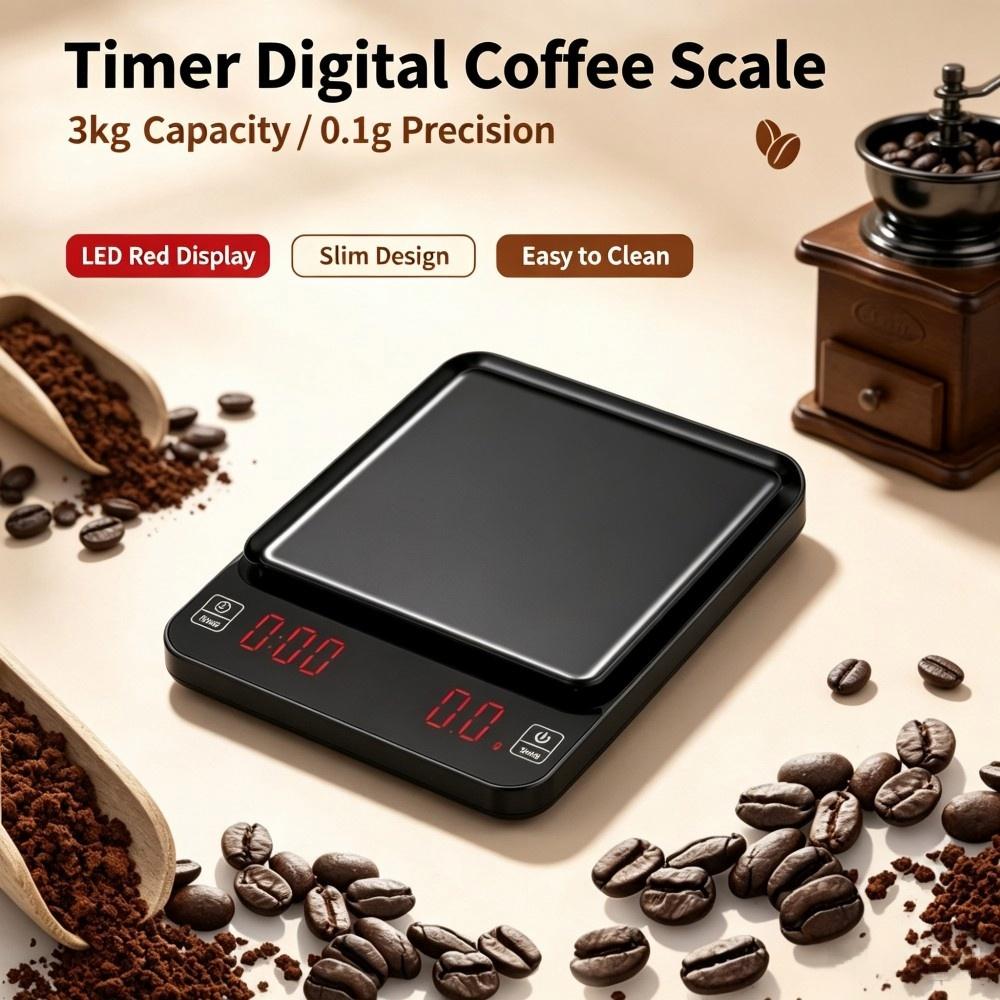 3kg/0.1g High Precision Digita - Coffee & Tea Haus recension och pris