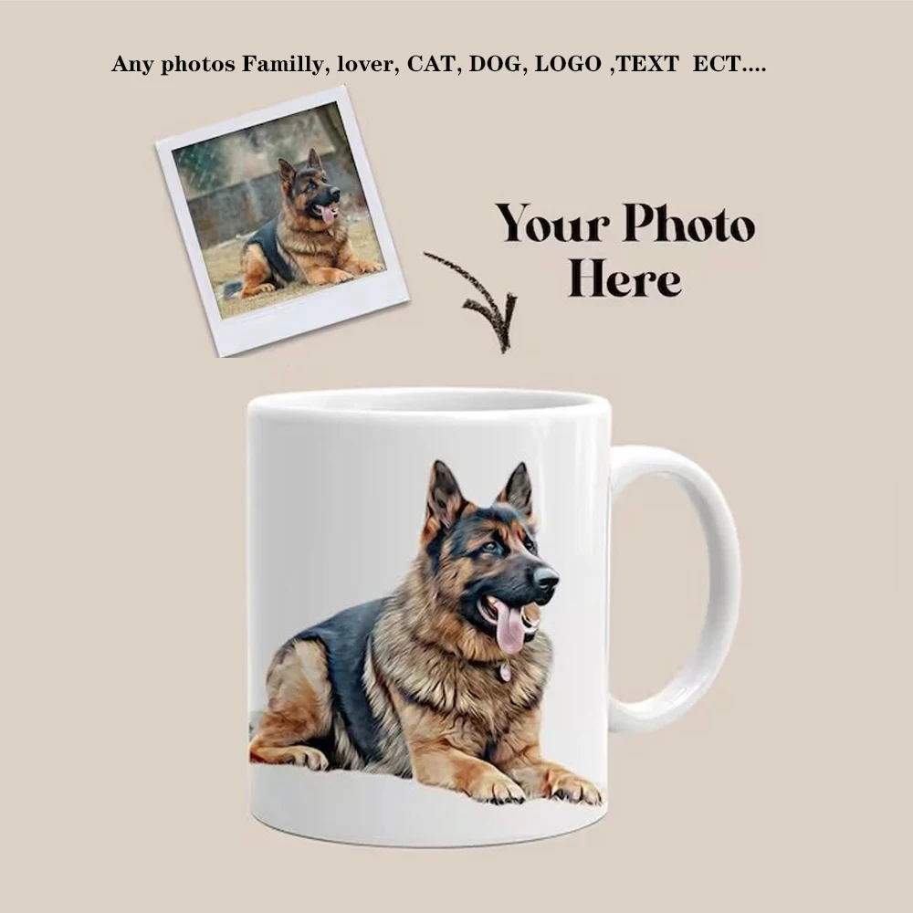 Personalised Your Photo Mug, C - Coffee Tea Images recension och pris