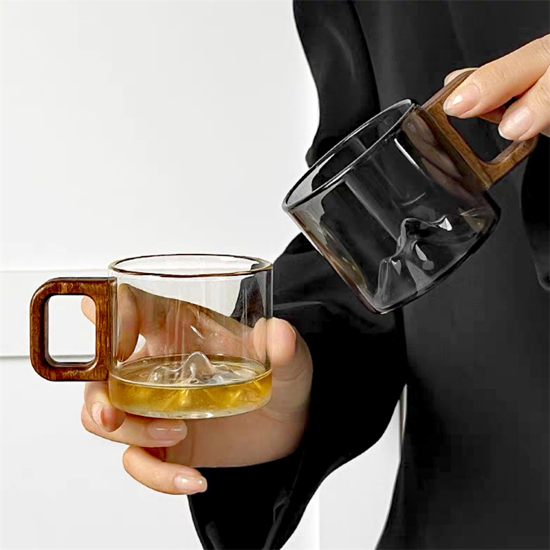 Small capacity 110ml Walnut Wo - Coffee Tea Pictures recension och pris