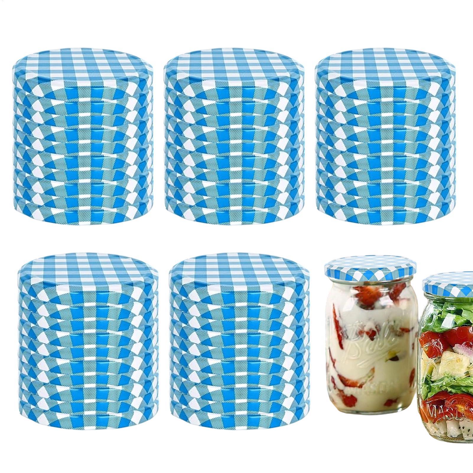 Canning Jar Lids 50 Piece Leak - Coffee Tea Jars recension och pris
