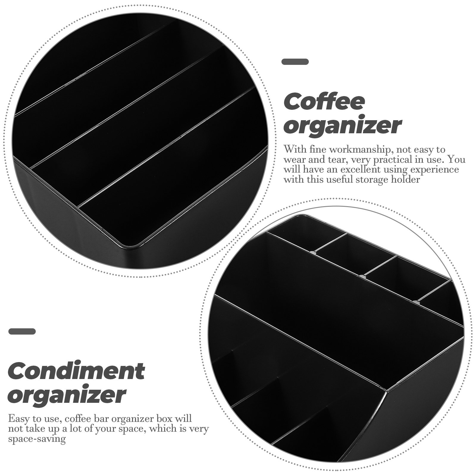 Coffee Station Organizer Resin - Coffee And Tea Bar recension och pris