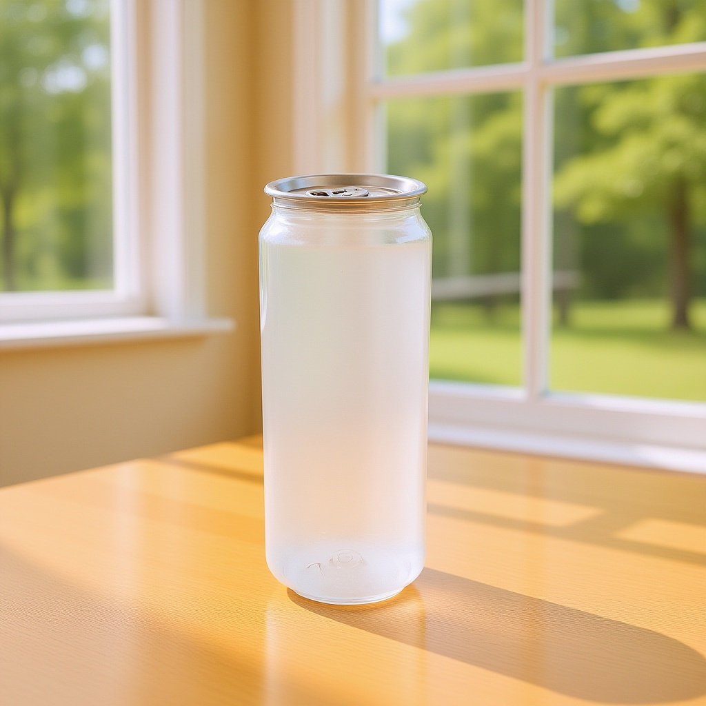 5pcs Transparent Beverage Cans - Water Tea And Coffee recension och pris