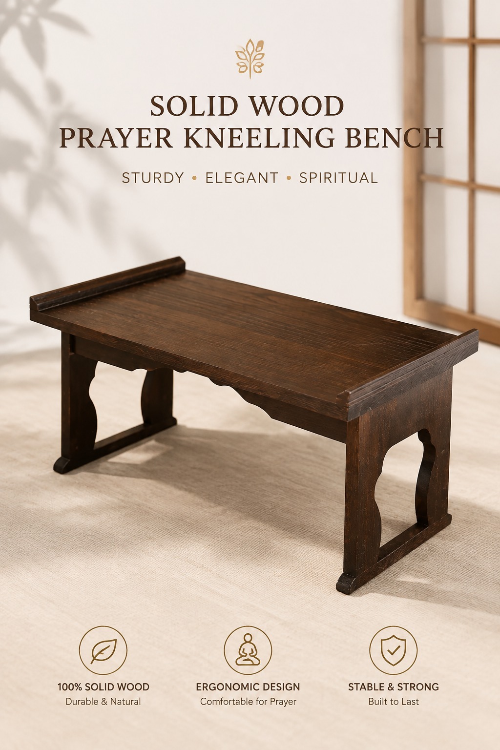 Foldable Low Wooden Tea Table  - Coffee Or Tea Please recension och pris