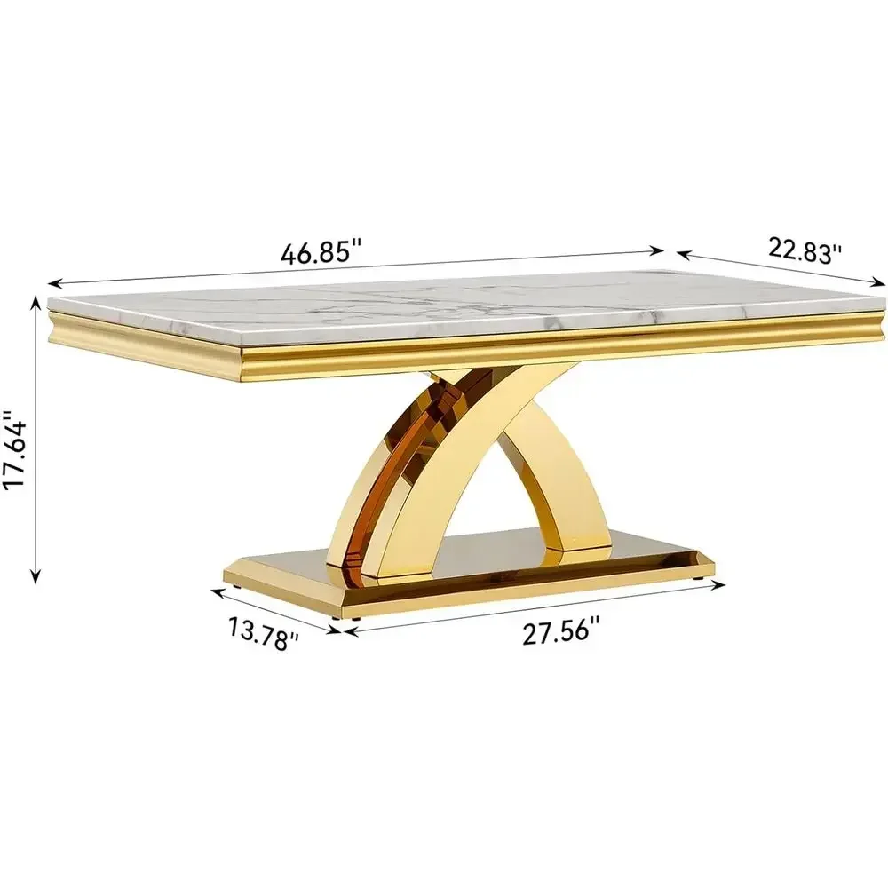 Luxury White Marble Coffee Tab - Coffee Or Tea Please recension och pris