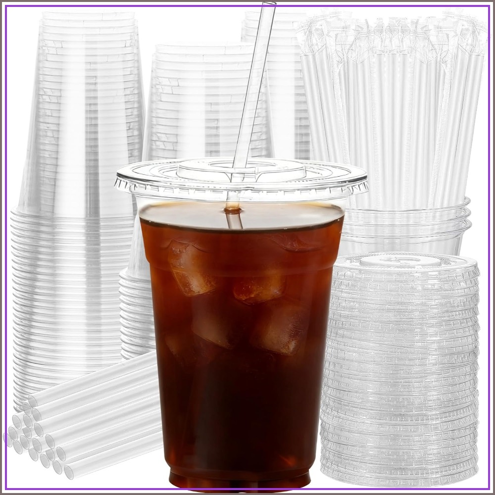 50 Pack 16oz Disposable Cups w - Coffee Tea Images recension och pris