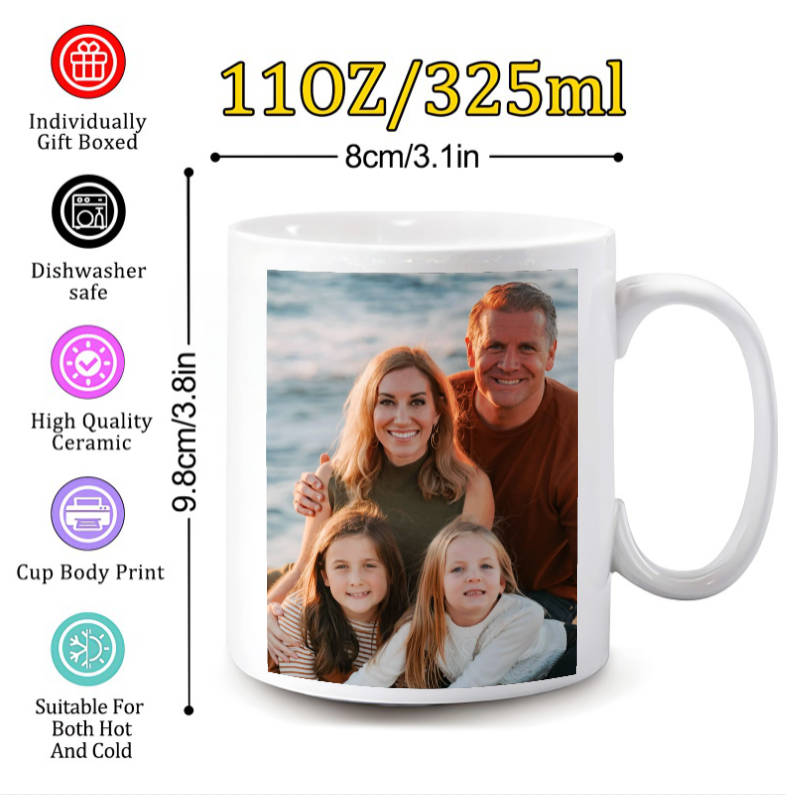 Customized Mug With Customizab - Coffee Tea Images recension och pris