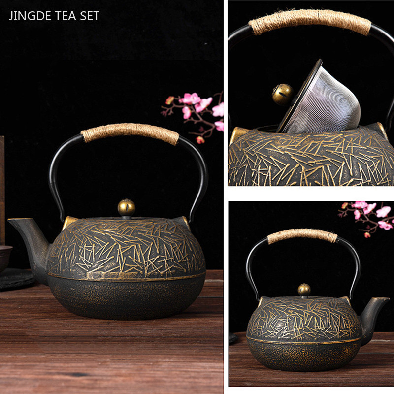 900ml Customized Cast Iron Tea - Cast Iron Teapot recension och pris