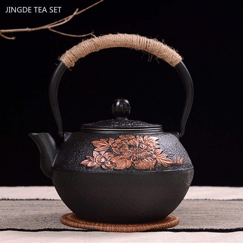 900ml Customized Cast Iron Tea - Cast Iron Teapot recension och pris