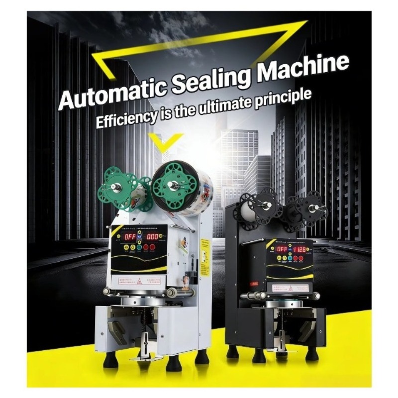 Automatic Plastic Cup Sealing  - Coffee Tea Cups recension och pris