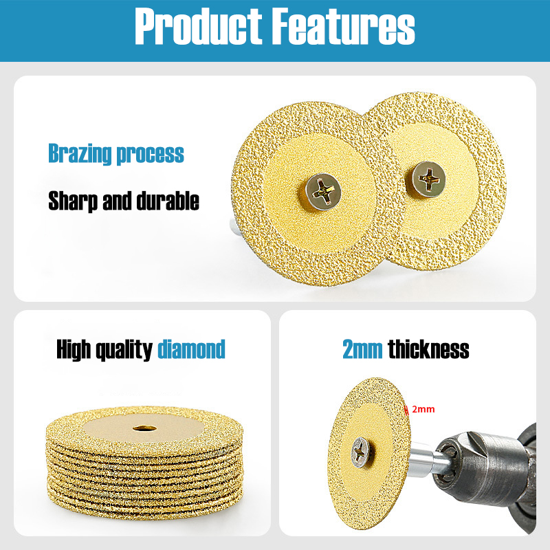 40mm Braze Diamond Saw Blade M - Burr Hand Grinder recension och pris