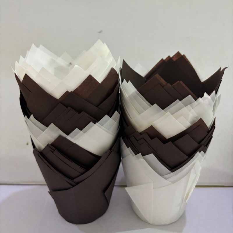 50Pcs/100Pcs/200Pcs Tulip Cake - Mug Tea Coffee recension och pris