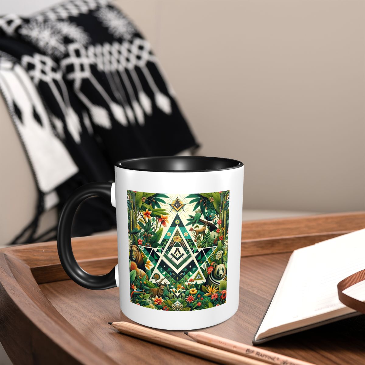 Geometric Jungle Masonic Freem - Tea And Coffee Fusion recension och pris