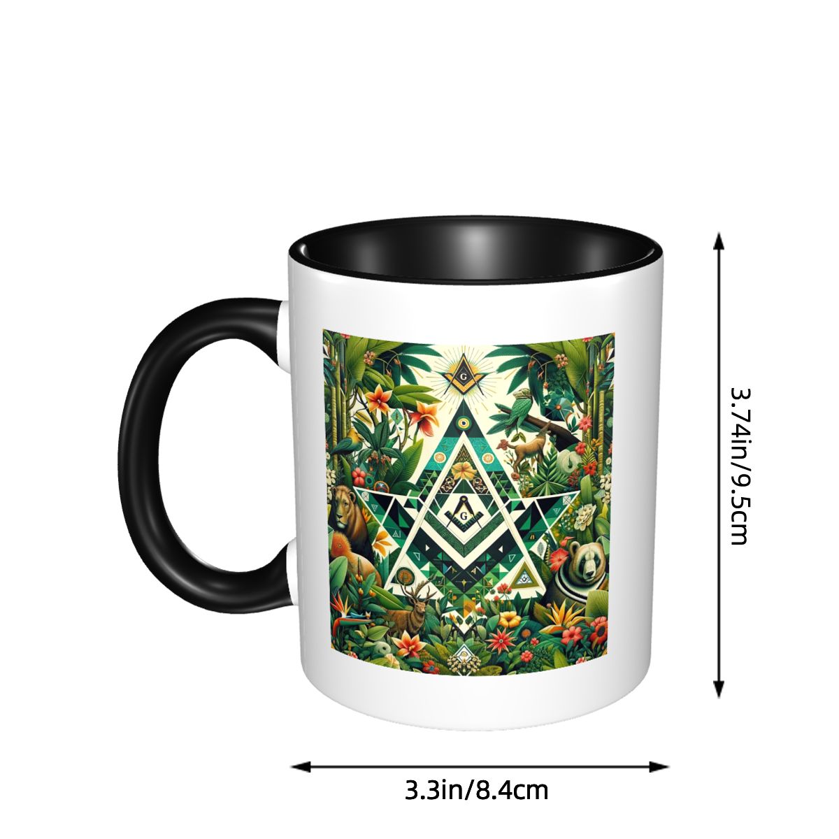 Geometric Jungle Masonic Freem - Tea And Coffee Fusion recension och pris