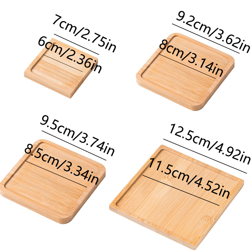 Tableware Solid Wood Food Tray - Coffee Tea Japan recension och pris