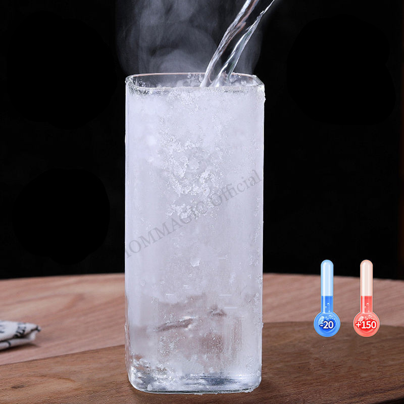 6/4/2/1Pcs Square Glass Cup Co - Water Tea And Coffee recension och pris