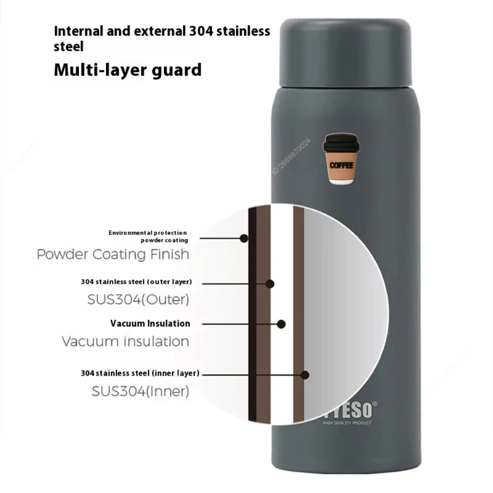 Tyeso 150ml Mini Insulated Wat - Coffee Tea Weight Loss recension och pris