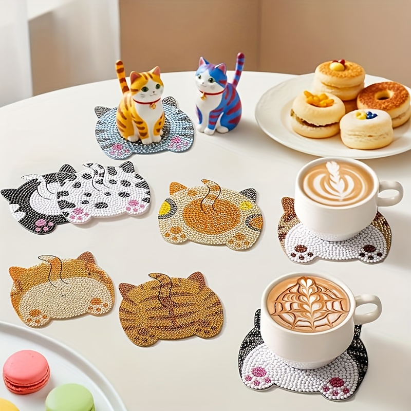 8-piece DIY Diamond Painting W - Mug Tea Coffee recension och pris