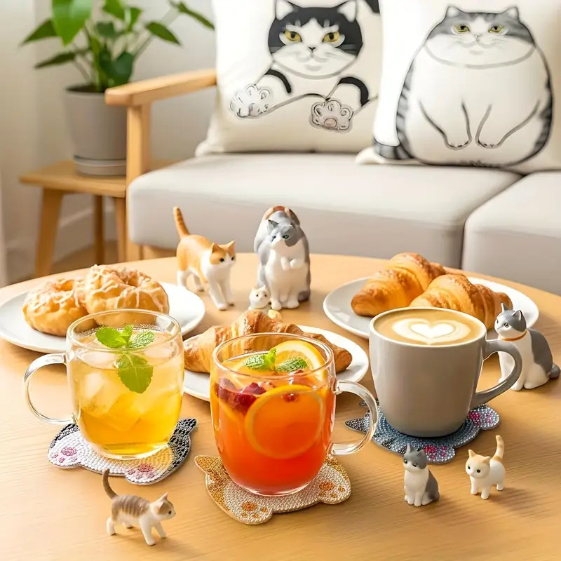 8-piece DIY Diamond Painting W - Mug Tea Coffee recension och pris