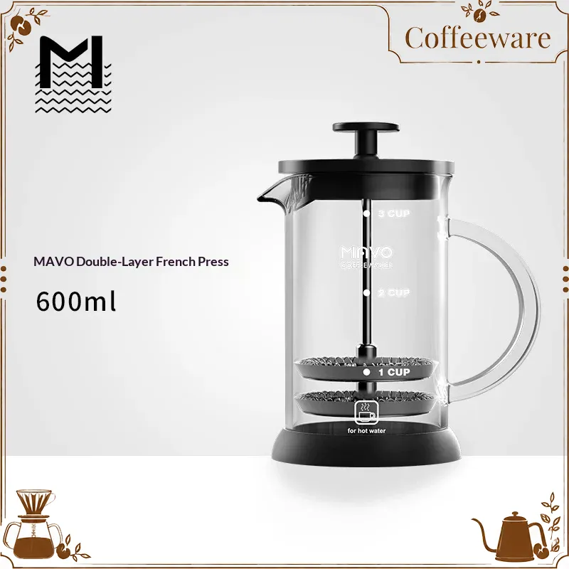 MAVO French Press Coffee Maker - Coffee And Tea Filter recension och pris
