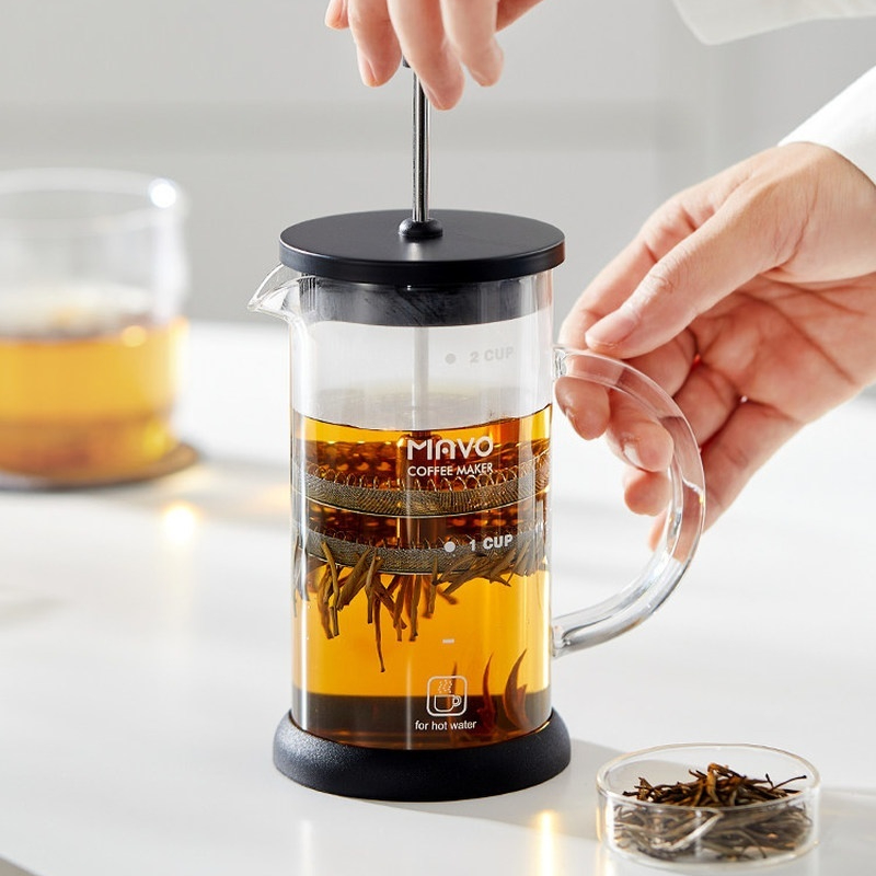 MAVO French Press Coffee Maker - Coffee And Tea Filter recension och pris