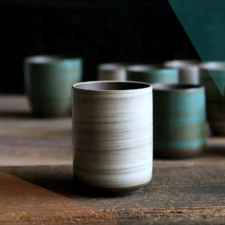 Hand-Painted Crackle Glaze Sto - Coffee Tea Pictures recension och pris