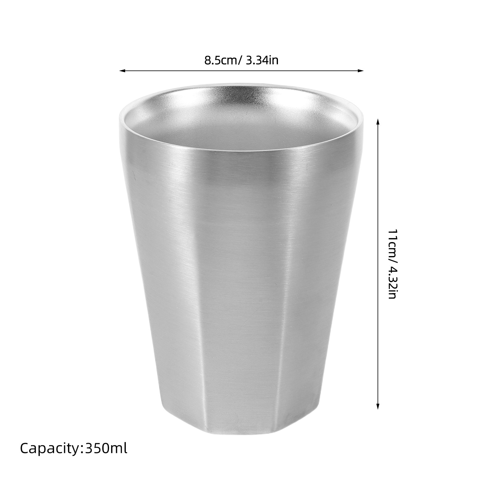 Stainless Steel Vacuum Flask W - Water Tea And Coffee recension och pris
