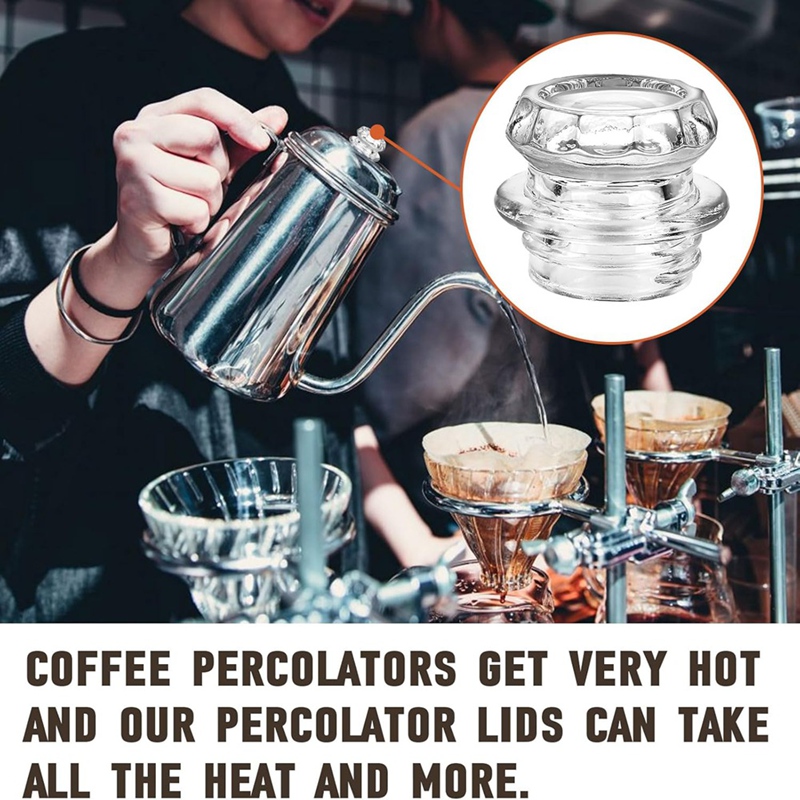 Coffee Percolator Glass Top Re - Coffee & Tea Haus recension och pris
