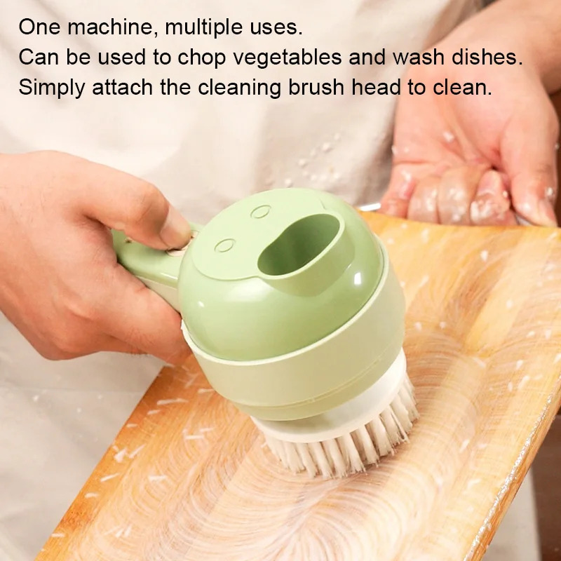 4 IN 1 Electric Vegetable Cutt - Burr Hand Grinder recension och pris