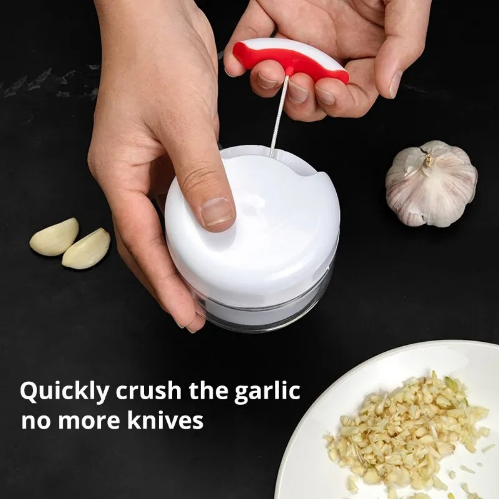Manual Garlic Masher Hand Pull - Burr Hand Grinder recension och pris